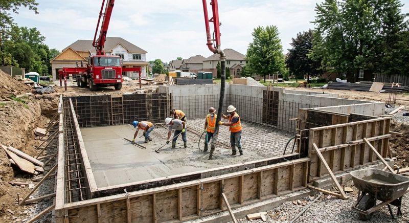 Basement Concrete Installation in Hayward, WI