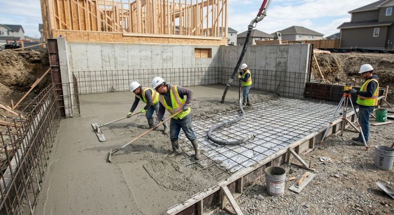 Basement Slab Installation in Hayward, WI