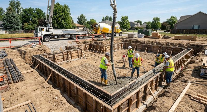 Cement Foundation Installation in Hayward, WI