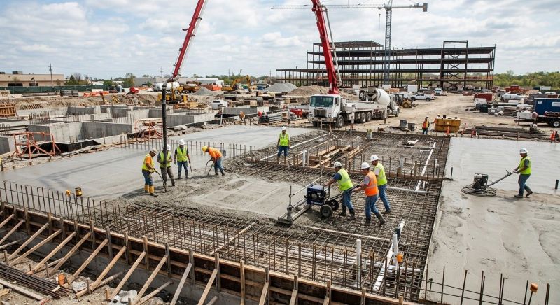 Commercial Slab Construction in Hayward, WI
