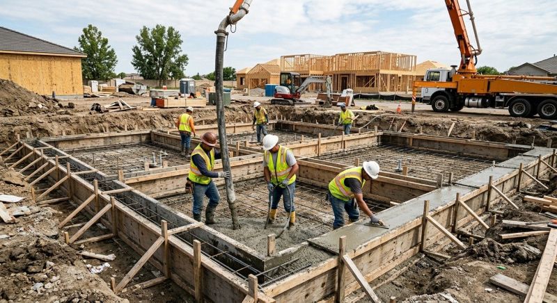 Concrete Foundation Installation in Radisson, WI