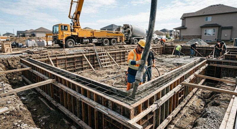 Concrete Foundation Pouring in Hayward, WI
