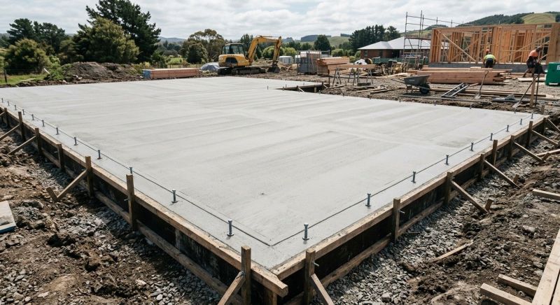 Foundation Slab Construction in Hayward, WI