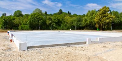 Commercial Slab Installation in Radisson, WI