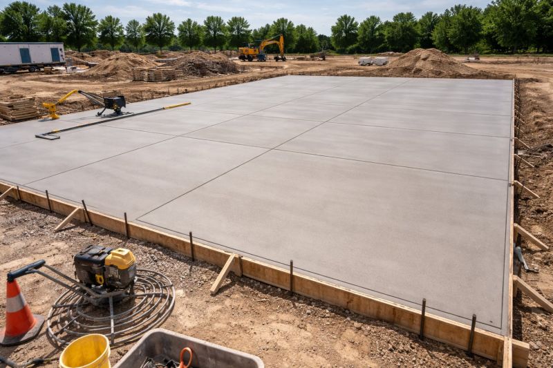 Commercial Slab Installation in Minong, WI